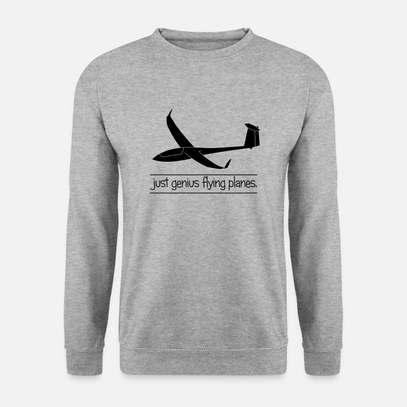 Glider gliding glider flying - Unisex Sweatshirt - salt & pepper