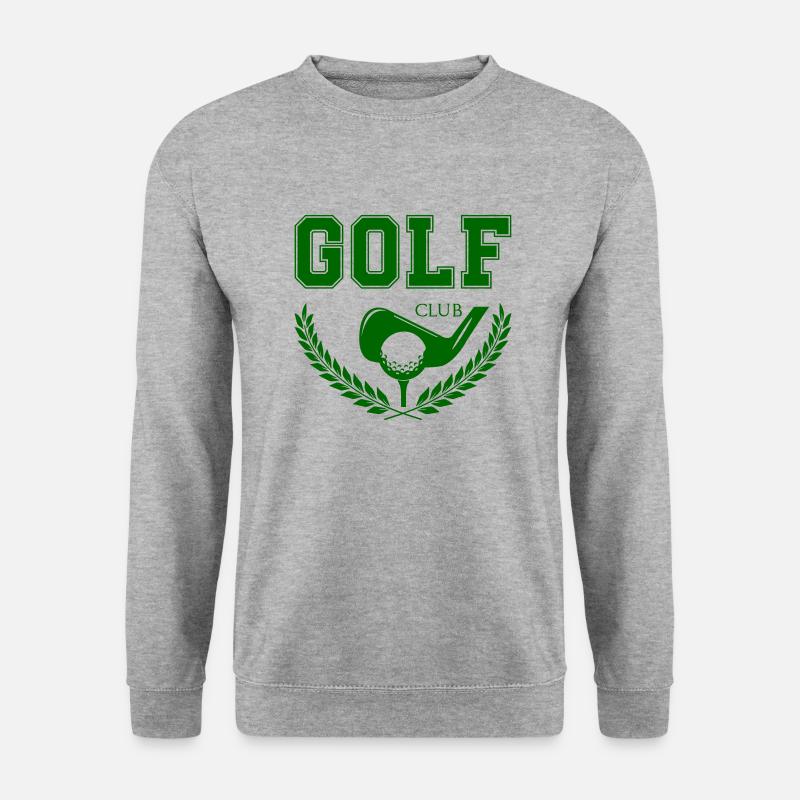 Golf club - Unisex Pullover - Weißgrau meliert