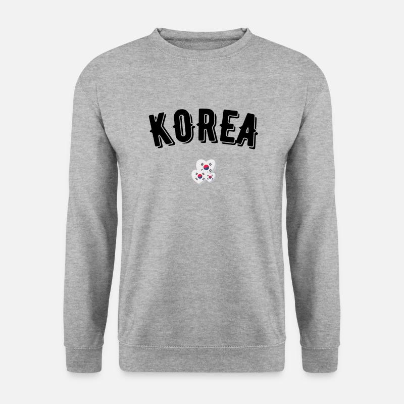 Koraa - Unisex Pullover - Weißgrau meliert