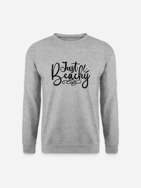 Just Beachy - Unisex Sweatshirt - salt & pepper