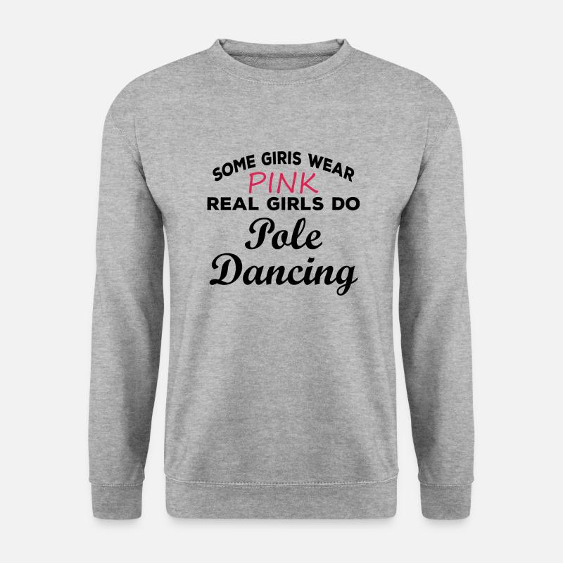 Dancing Dance Music - Unisex Pullover - Weißgrau meliert
