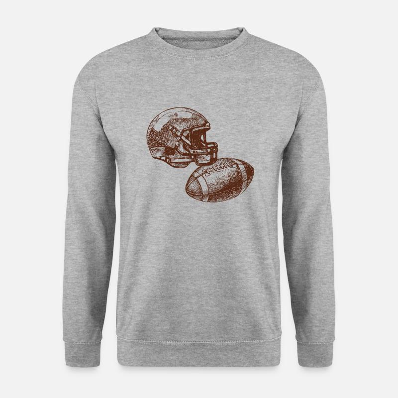 Ballsport - Unisex Pullover - Weißgrau meliert