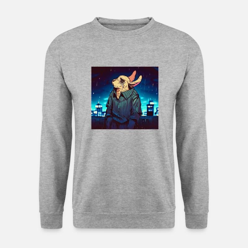 Bunny Rabbit Japanese - Unisex Sweatshirt - salt & pepper