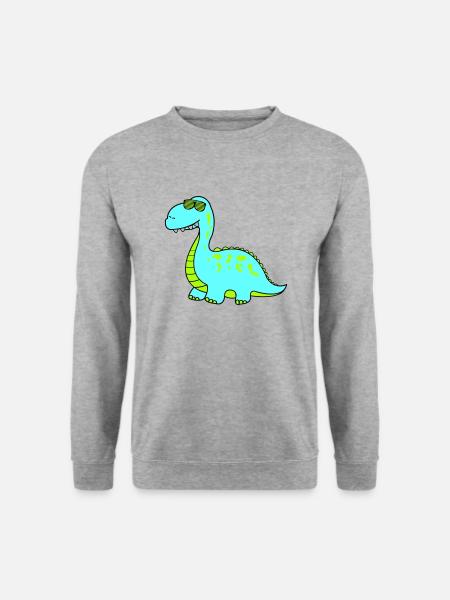 Dino Cool - Unisex Sweatshirt - salt & pepper