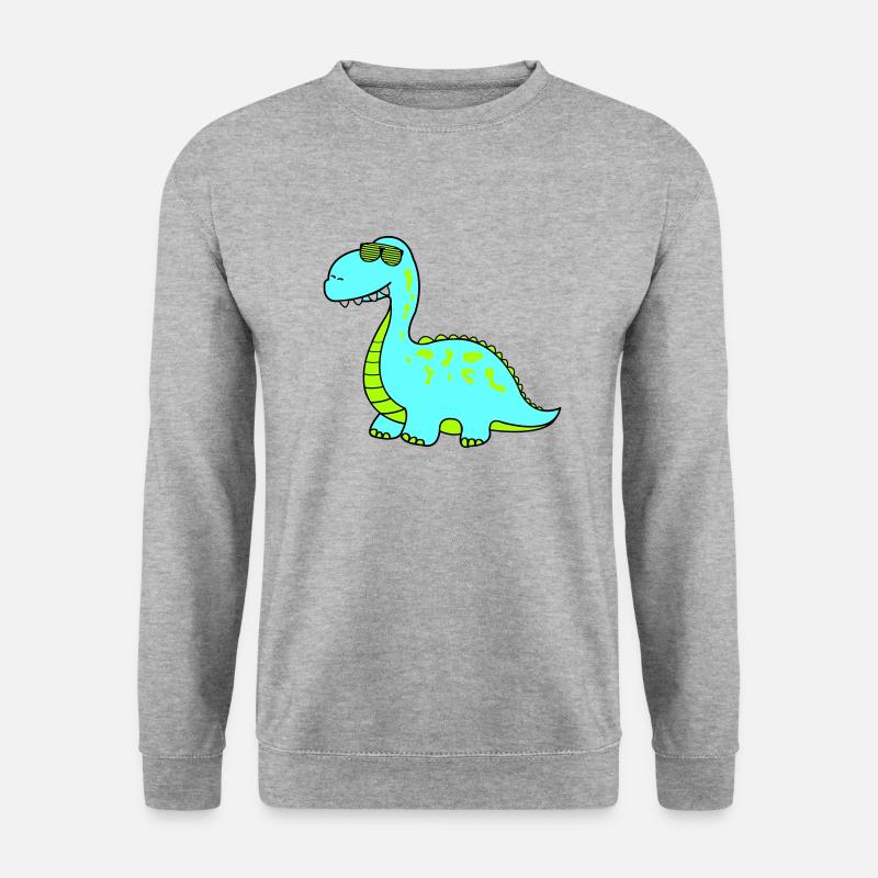 Dino Cool - Sweat-shirt Unisexe - gris chiné