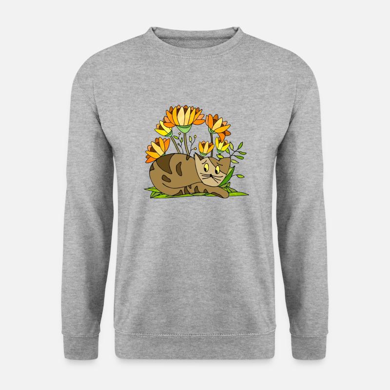 Cat - Unisex Sweatshirt - salt & pepper