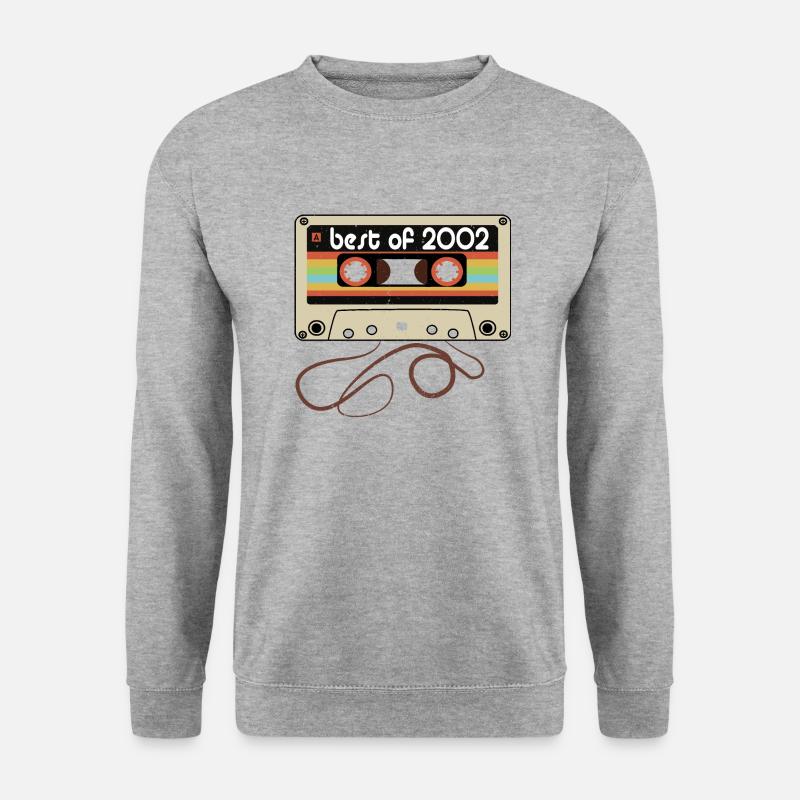 Legendärer Jahrgang 2002 - Unisex Pullover - Weißgrau meliert