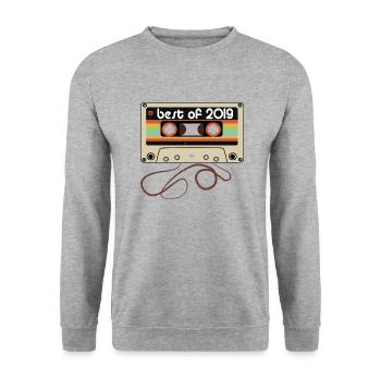 Legendary vintage 2019 - Unisex Sweatshirt - salt & pepper - Front - Alina (178cm) & Michal (187cm)