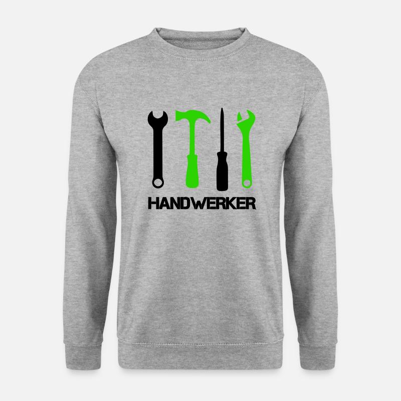 Tool Icons - Unisex Sweatshirt - salt & pepper