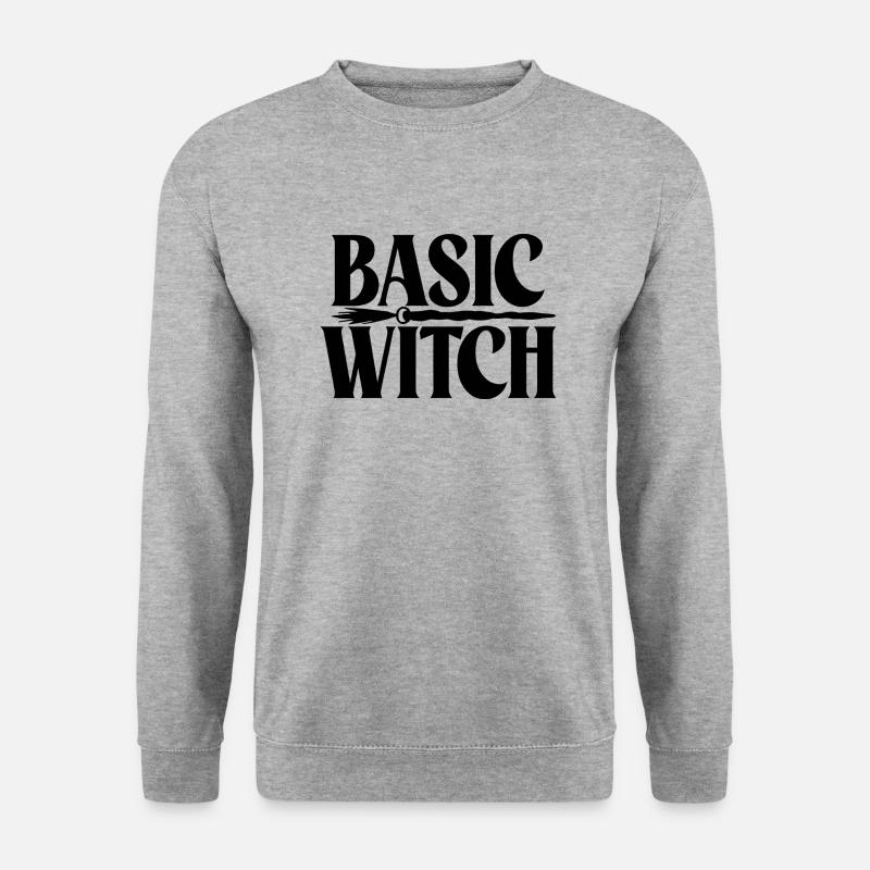 Basic Witch - Unisex Sweatshirt - salt & pepper