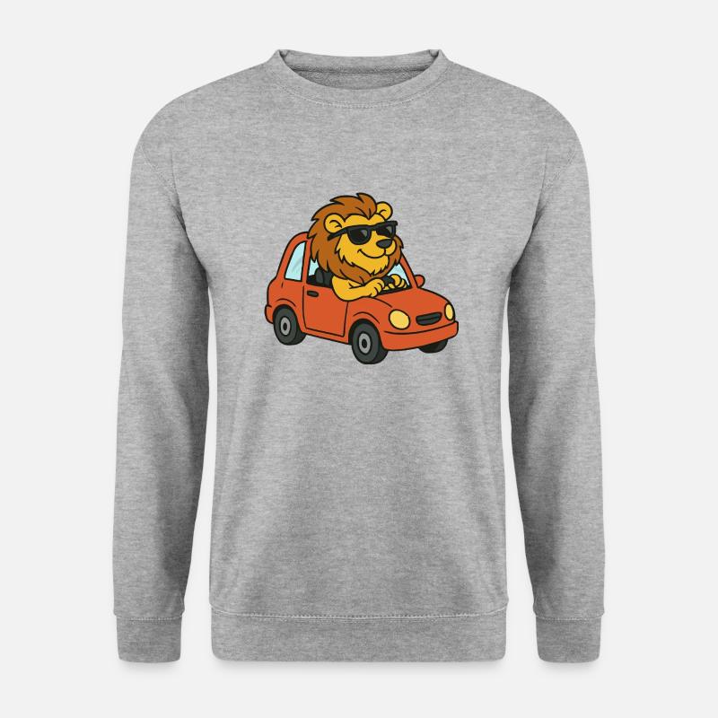 loewe auto - Unisex Pullover - Weißgrau meliert