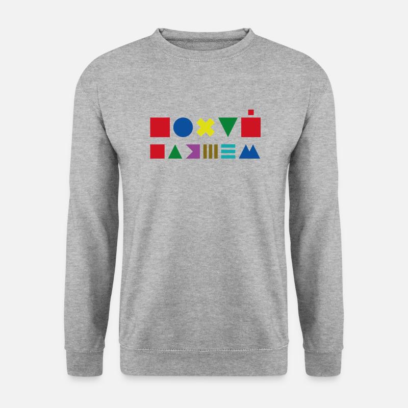 Похуй, пляшем Танцы по лезвию Не парься — танцуй - Sweat-shirt Unisexe - gris chiné