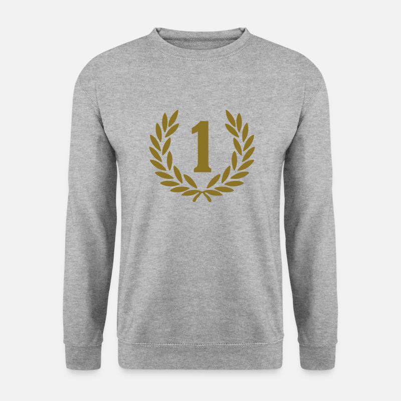 1_corona_premio_2 - Unisex Pullover - Weißgrau meliert