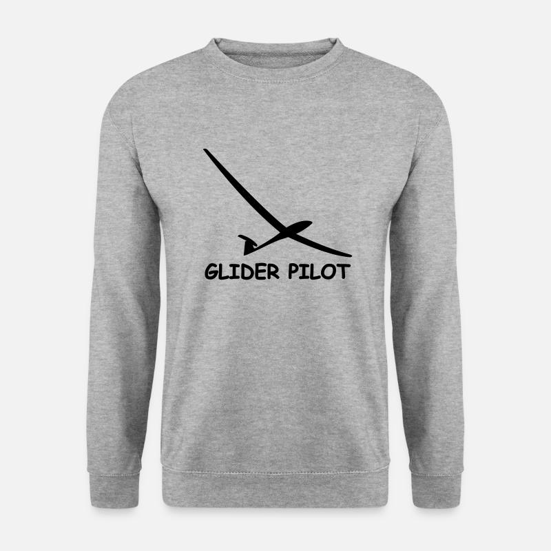 glider pilot - Unisex Sweatshirt - salt & pepper