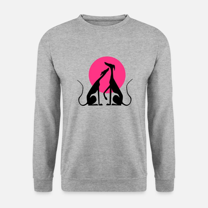 be mine - Unisex Pullover - Weißgrau meliert