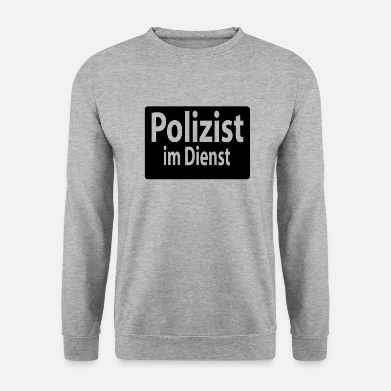 Policier - Sweat-shirt Unisexe - gris chiné