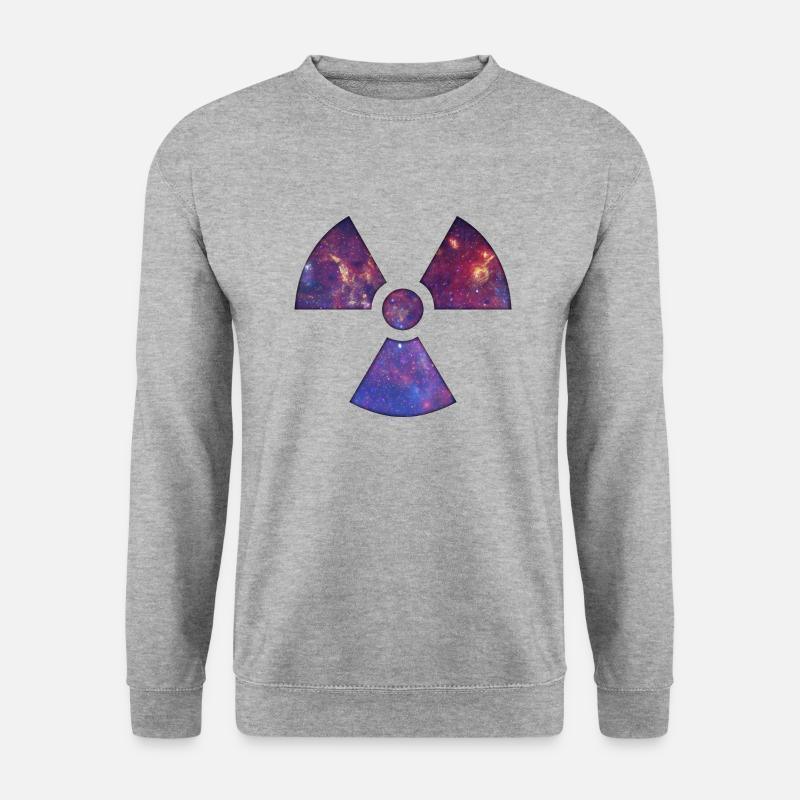 Nuke - Unisex Pullover - Weißgrau meliert