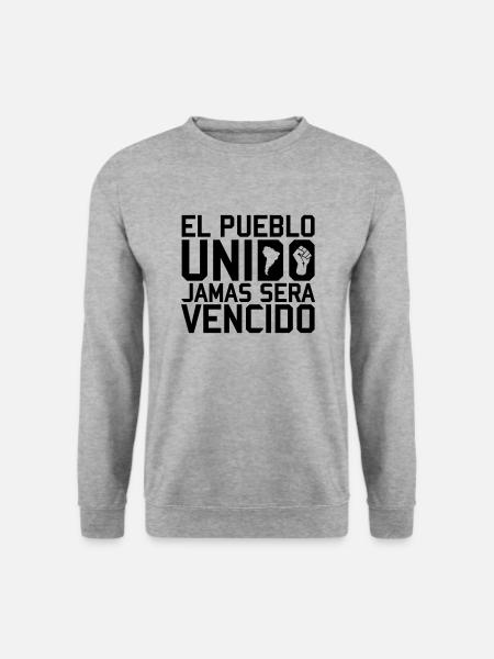 El Pueblo Unido - Sweat-shirt Unisexe - gris chiné