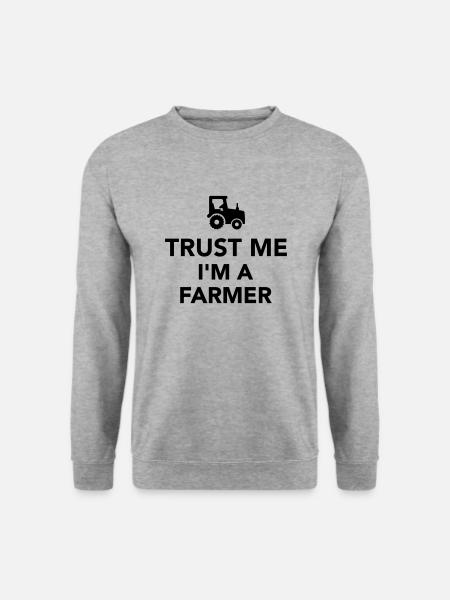 Bauer - Unisex Pullover - Weißgrau meliert