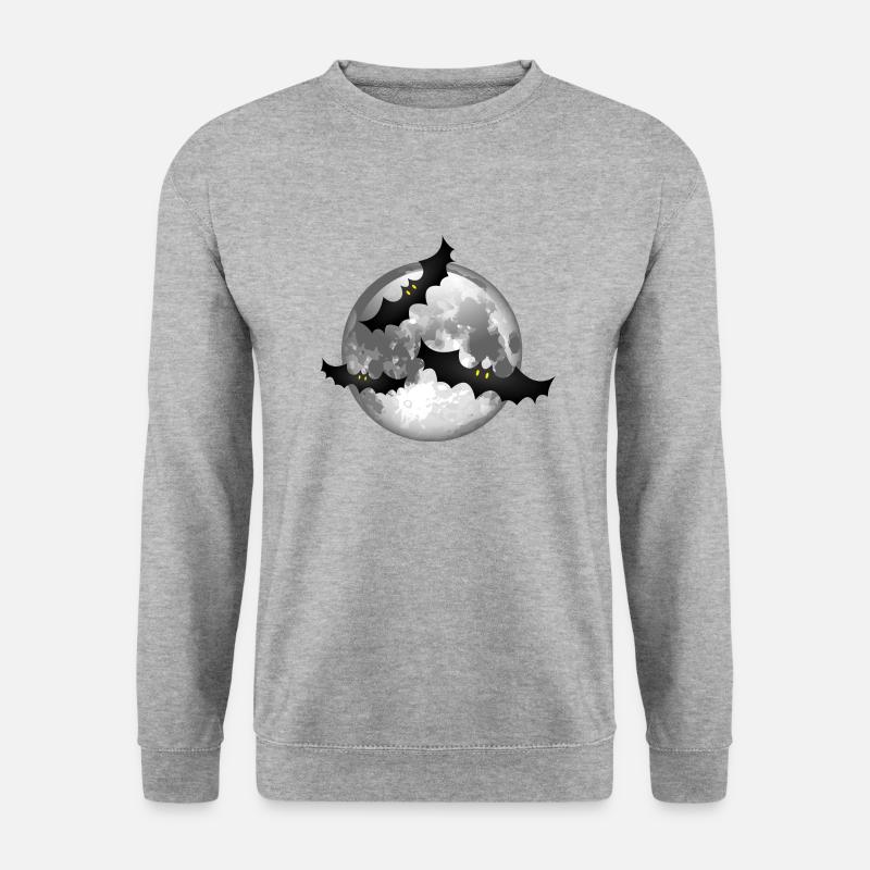 Smiley Bats - Unisex Sweatshirt - salt & pepper