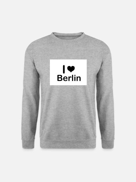 IMG 0377 - Unisex Pullover - Weißgrau meliert