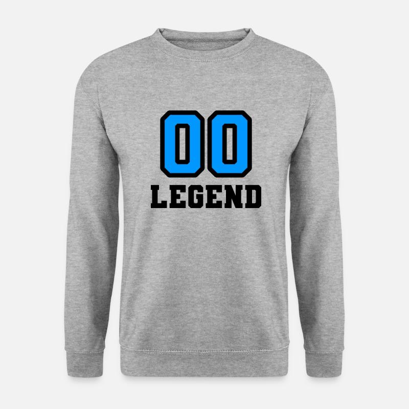 Blue & Black Legend 00 - Unisex Sweatshirt - salt & pepper