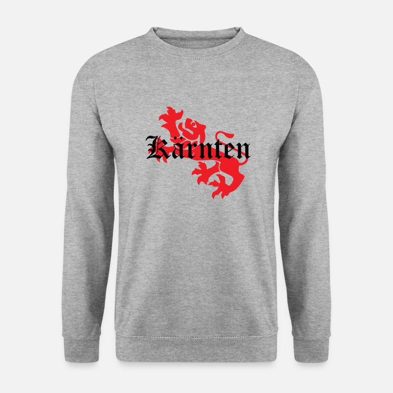 Kärnten - Unisex Pullover - Weißgrau meliert