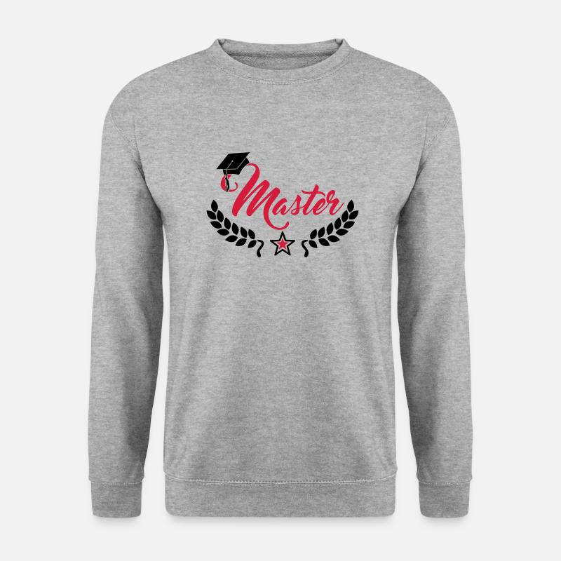Master degree - Unisex Sweatshirt - salt & pepper