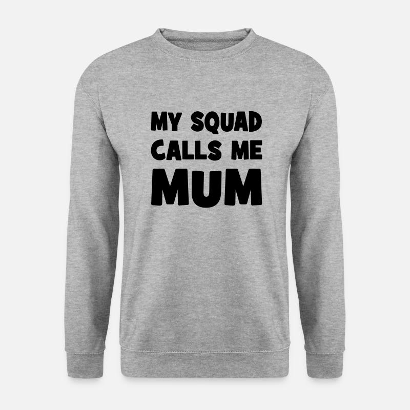 Mama - Unisex Pullover - Weißgrau meliert