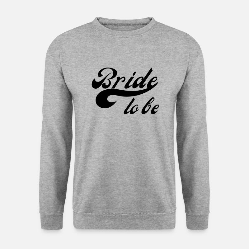 Zukünftige Braut - Unisex Pullover - Weißgrau meliert