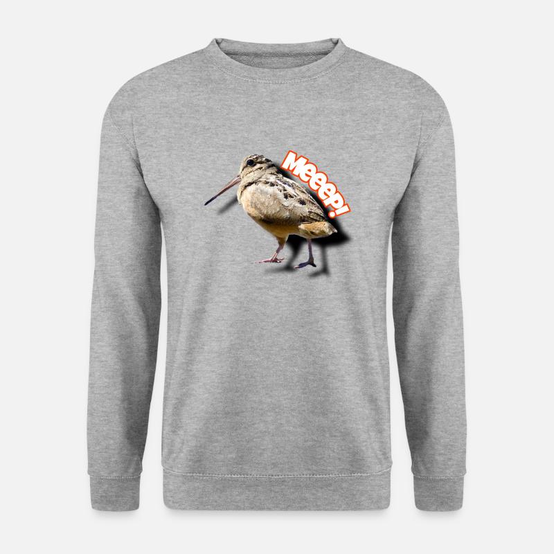 Woodcock - Unisex Pullover - Weißgrau meliert