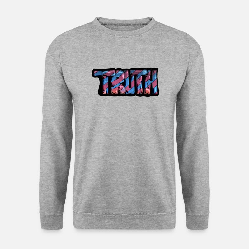 Truth Graff - Unisex Sweatshirt - salt & pepper