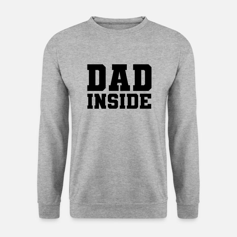 Dad inside - Unisex Sweatshirt - salt & pepper