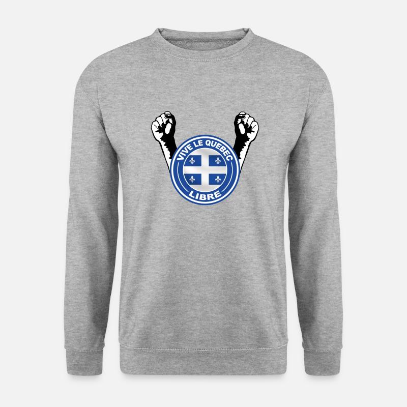 quebec libre - Unisex Sweatshirt - salt & pepper