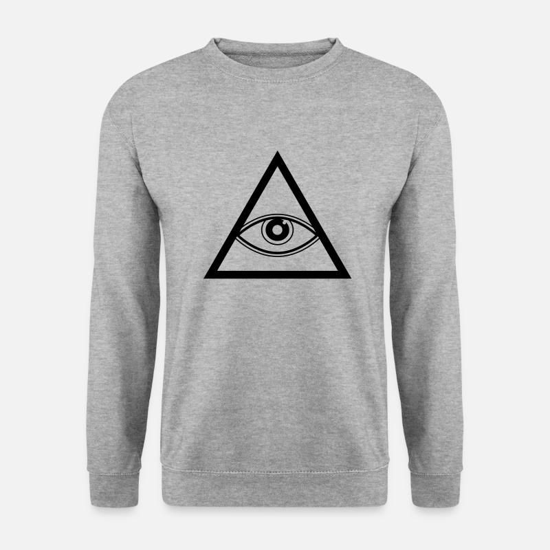 Triangle - Unisex Sweatshirt - salt & pepper