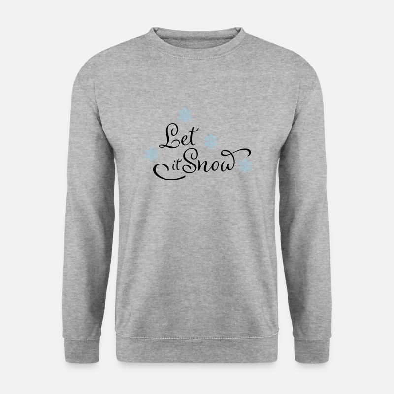 Cadeaux drôles pour Noël - Sweat-shirt Unisexe - gris chiné