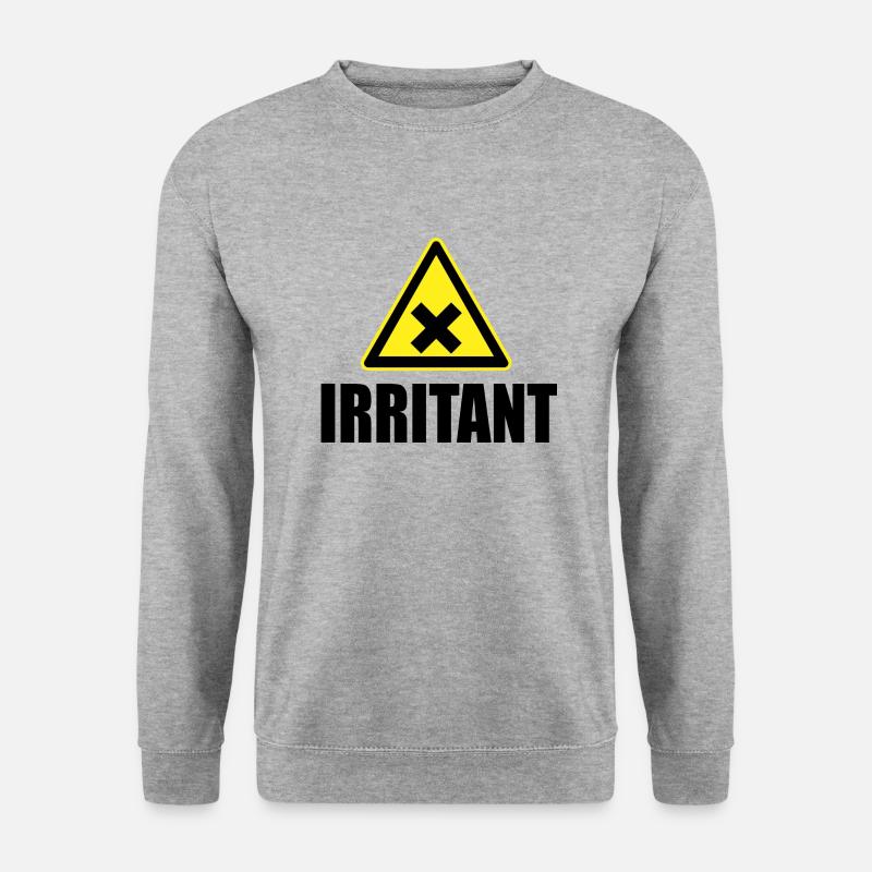 aufreizend - Unisex Pullover - Weißgrau meliert