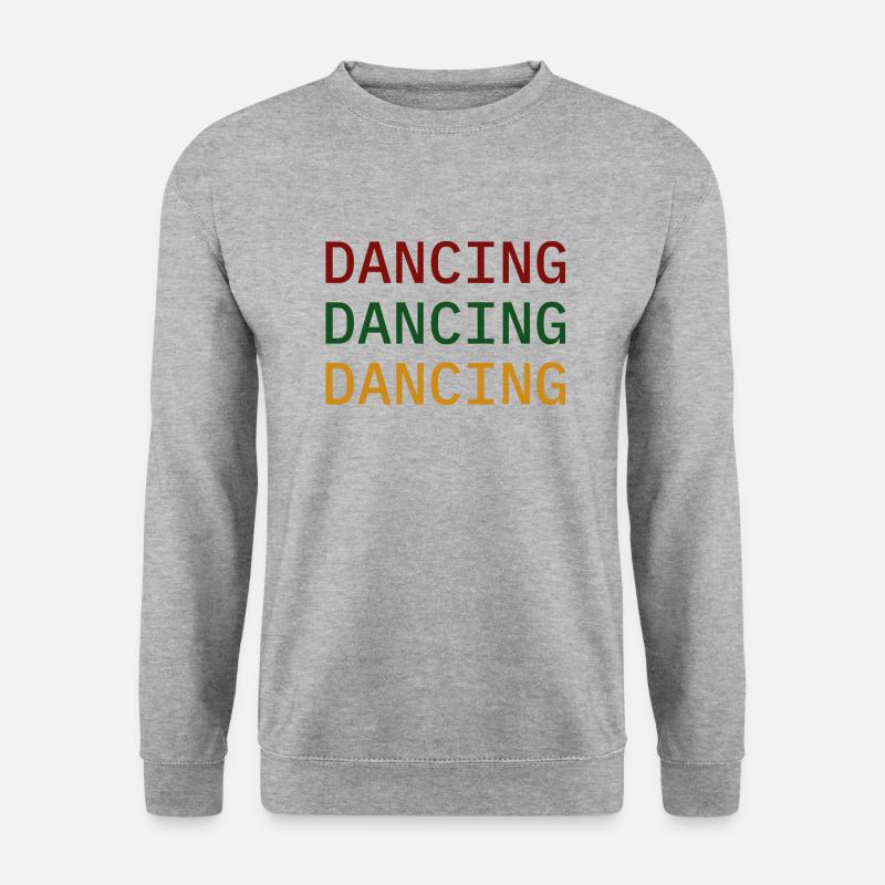 Dancing Dance Music - Unisex Sweatshirt - salt & pepper