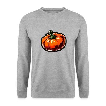 Food / Vegetables / Market / Vitamins / Design - Unisex Sweatshirt - salt & pepper - Front - Alina (178cm) & Michal (187cm)
