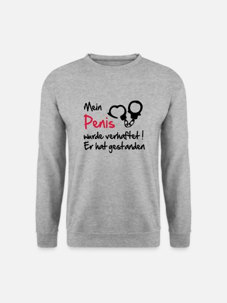 pene - Felpa unisex - grigio chiaro melange