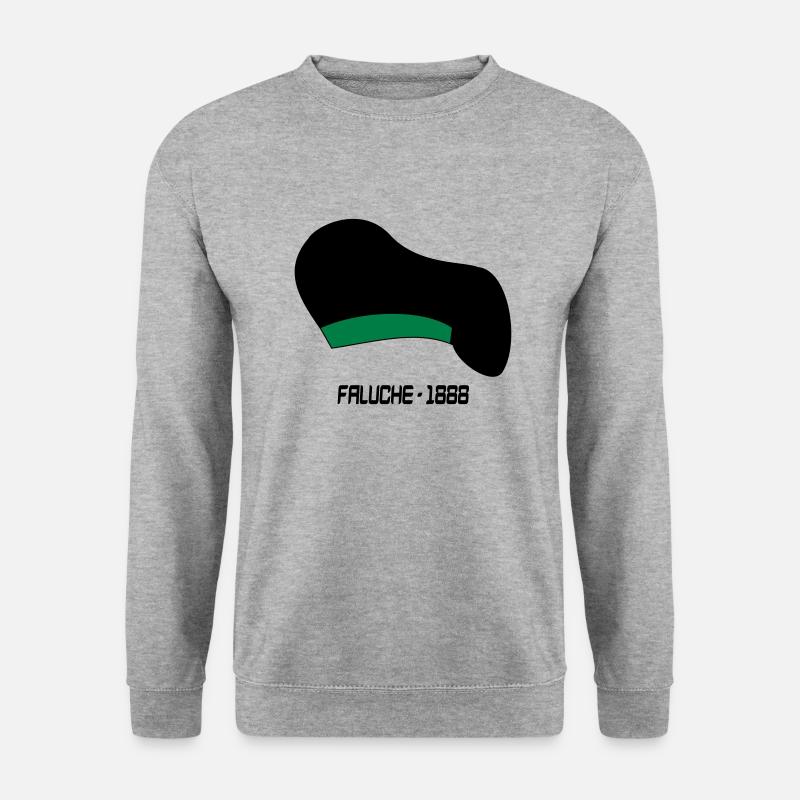 Faluche - Unisex Pullover - Weißgrau meliert