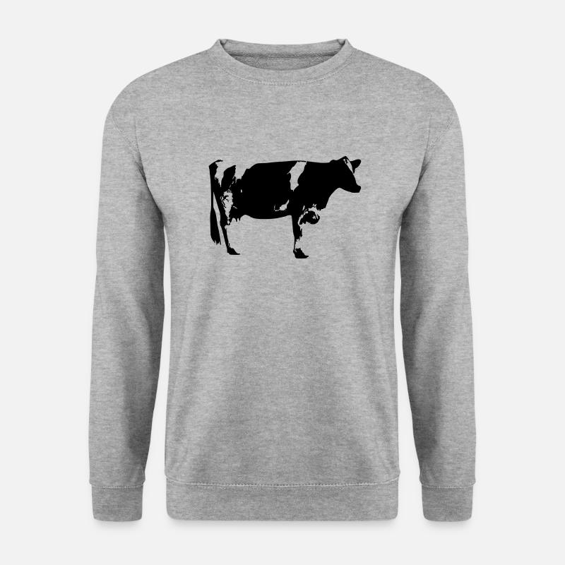 cow - Unisex Sweatshirt - salt & pepper