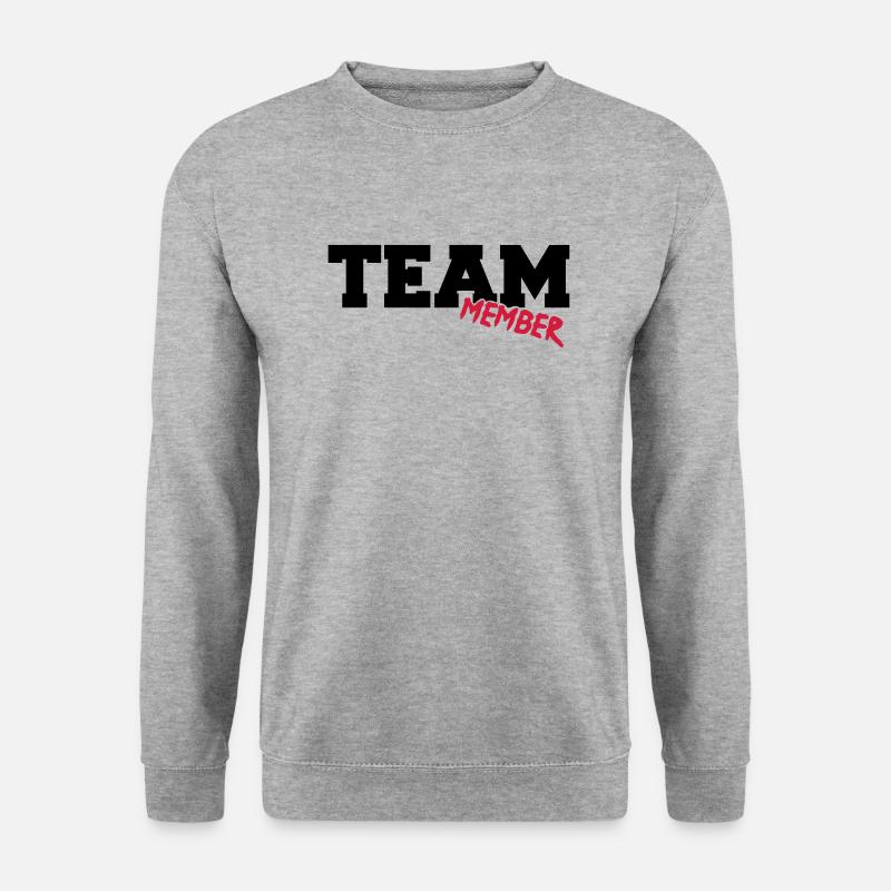 team_member - Unisex Sweatshirt - salt & pepper