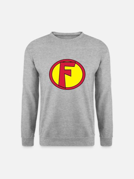 Super, Superheld, Superheldin, Hero, F - Unisex Sweatshirt - salt & pepper