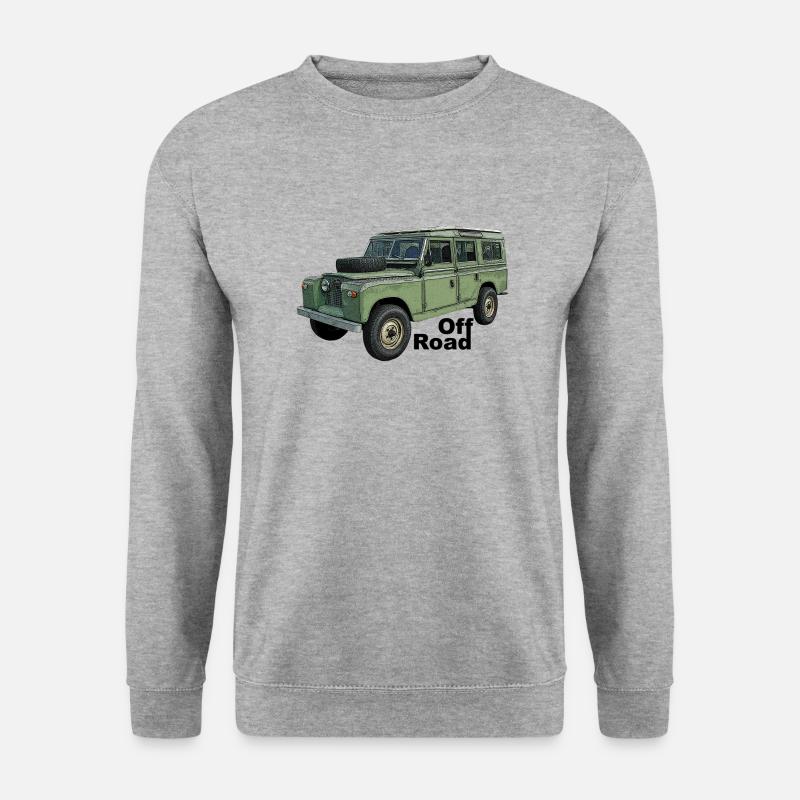 Offroad - Unisex Pullover - Weißgrau meliert