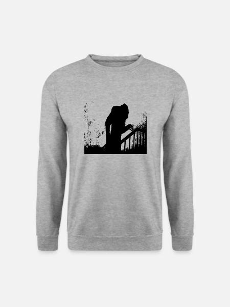 guten Morgen - Unisex Pullover - Weißgrau meliert