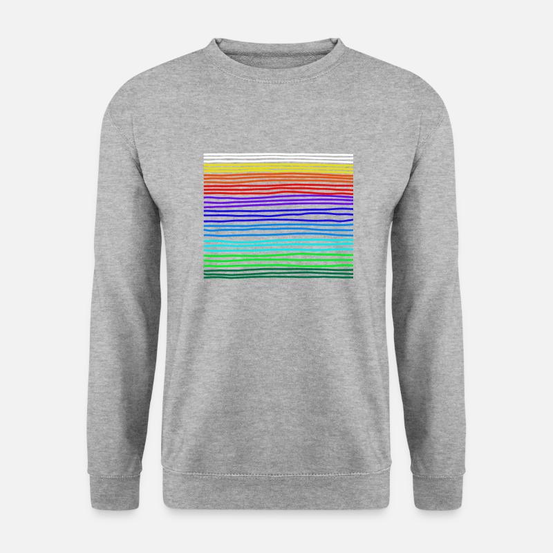 rainbow - Unisex Sweatshirt - salt & pepper