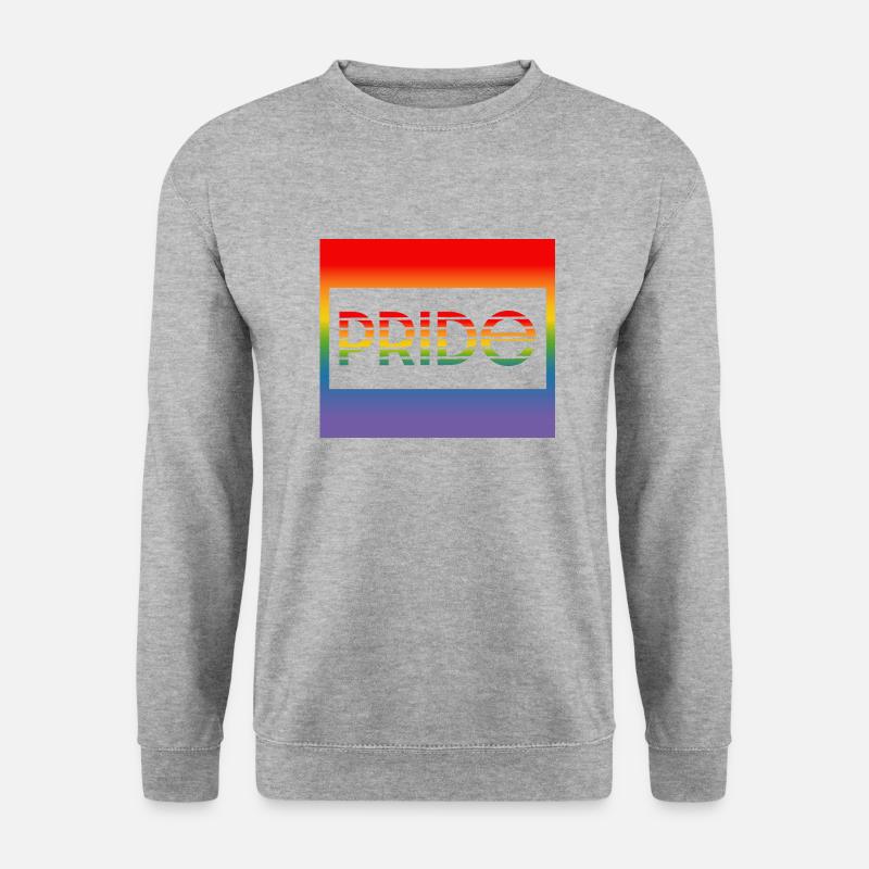 Pride frame - Unisex Sweatshirt - salt & pepper