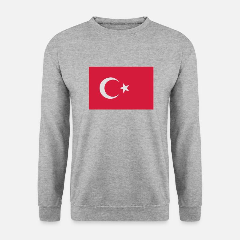 truthan - Unisex Pullover - Weißgrau meliert