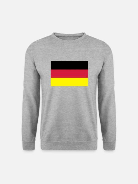 germany_flag_f3 - Unisex Sweatshirt - salt & pepper